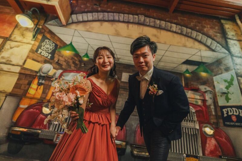 カメラにグ～ッと。