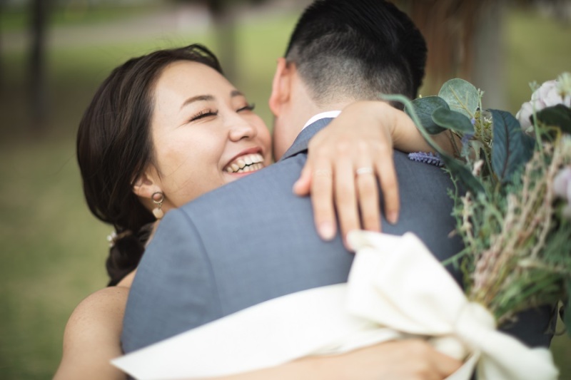 自然体に思いっきり笑っている瞬間をハイポーズ☆