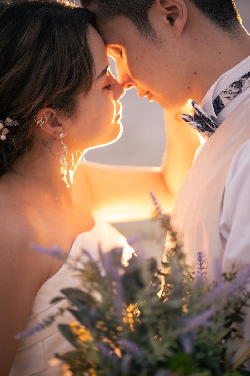 いよいよサンセットアイム!!ぐっと鼻をくっつけて