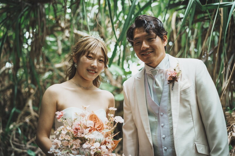 沖縄らしいグリーンのスポットも♬