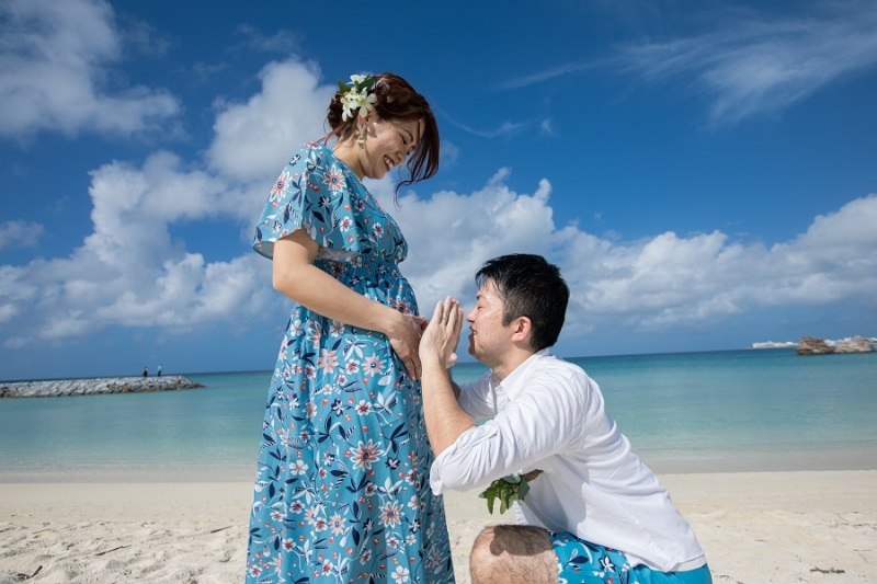 お腹には赤ちゃんが宿っています♡