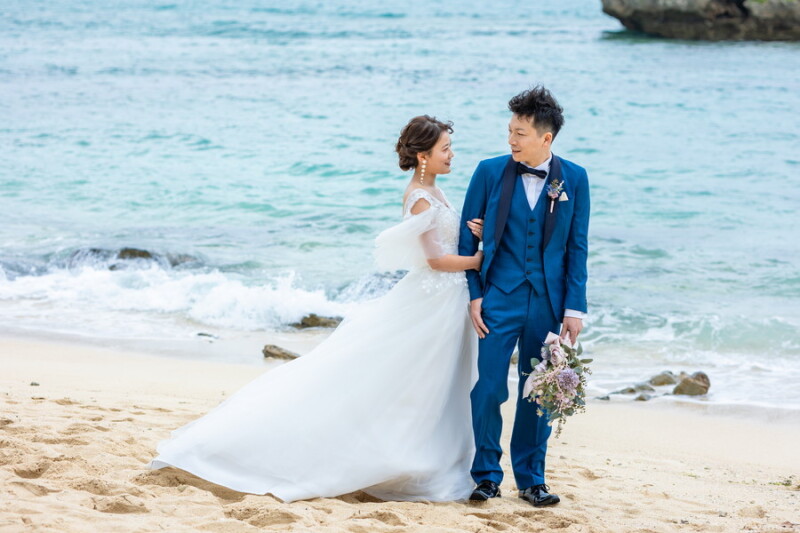 ビーチ撮影スタート!