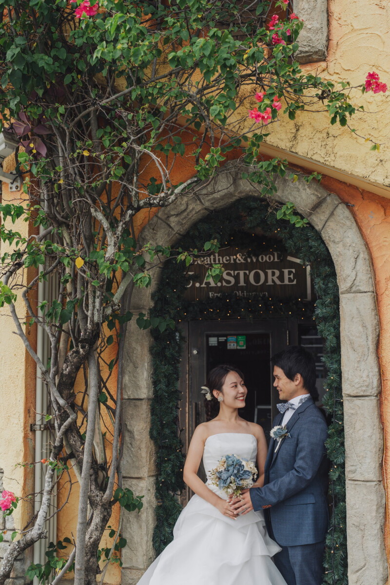 お仕度を整えてアメリカンビレッジ撮影からスタート