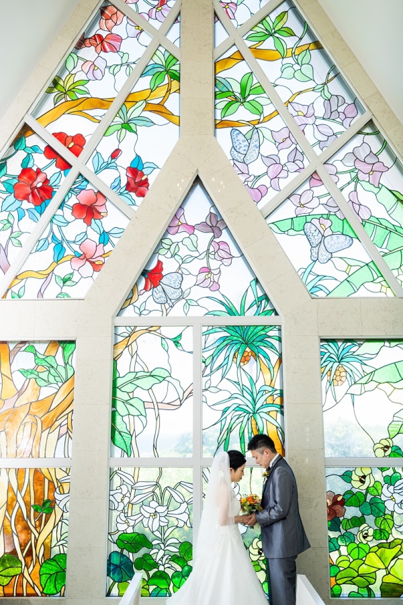 お互いにブーケをお持ち頂きました~!!