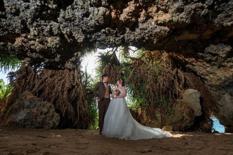 《真栄田岬＆ビーチPHOTOプラン》ロケーション撮影♪