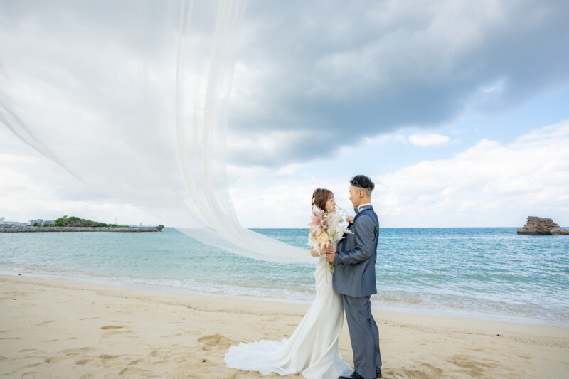 ベールをなびかせて～