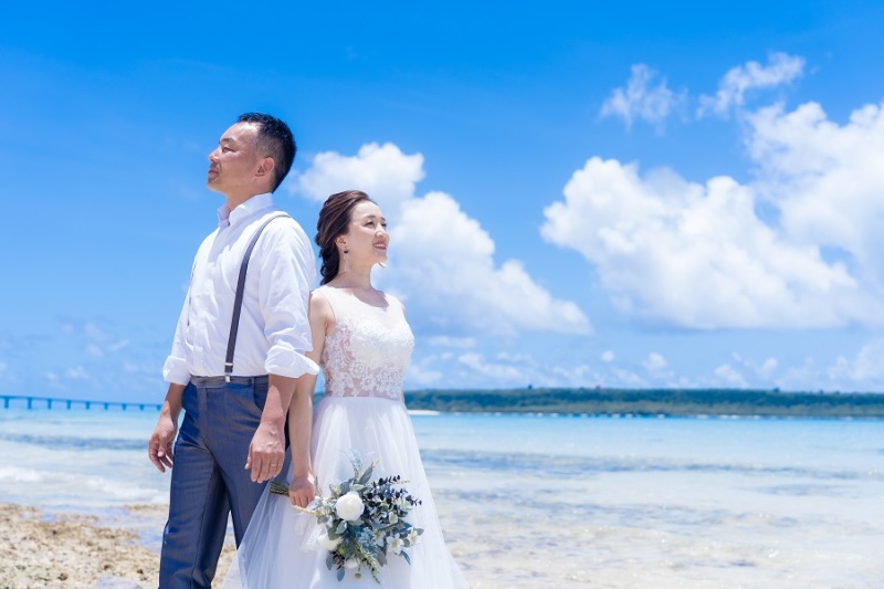 シギラミラージュチャペル&ビーチフォトスタート☆