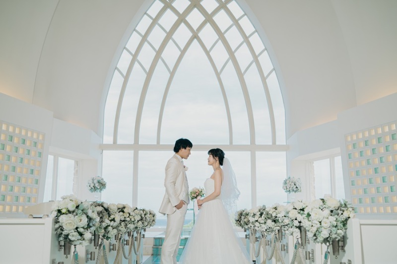 チャペル撮影スタート♡