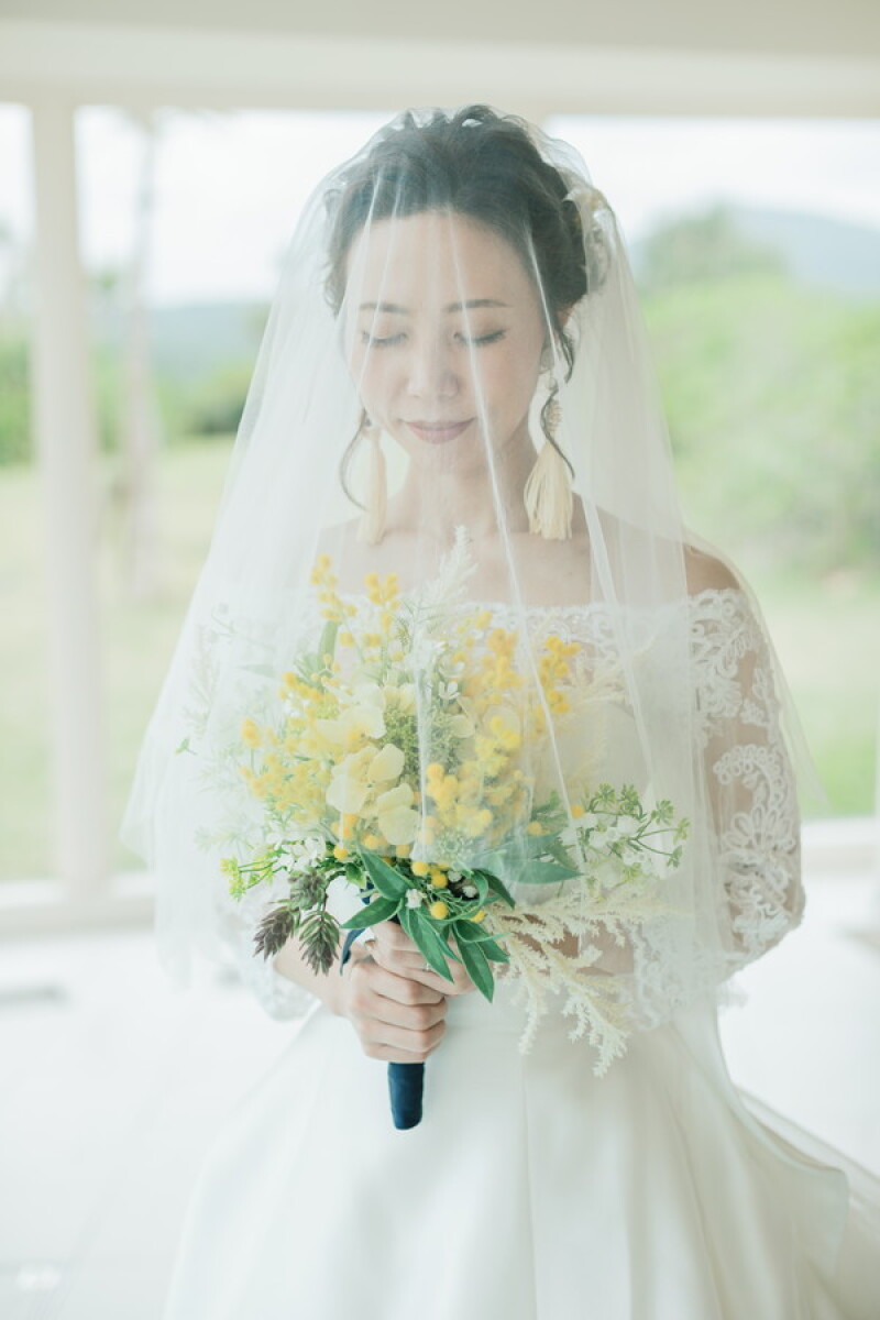 ブーケ&ご新婦様♡