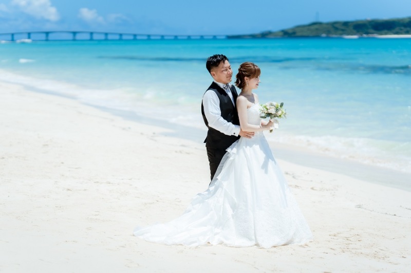 お二人の全身ショットを撮りました～！