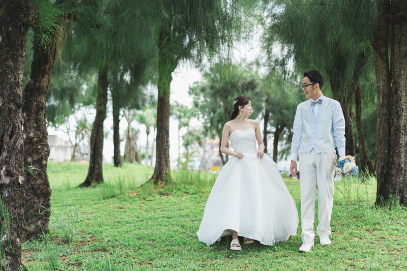 見つめ合うお2人♡