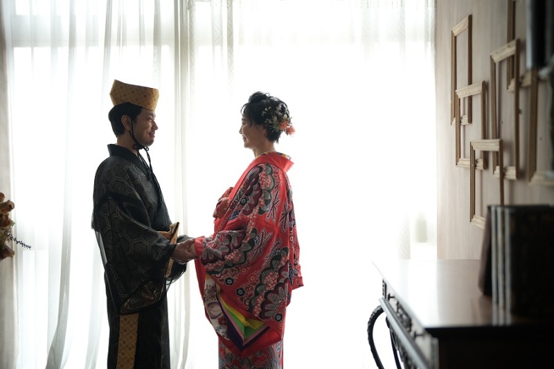 お互いに手を取り合ってますよ～！！