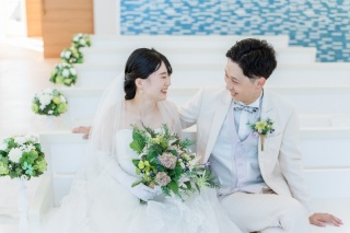 グラデーションの綺麗なチェペルで～～～♡♡