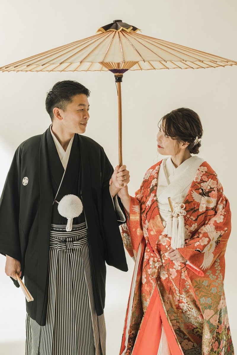 相合い傘です♡素敵な一枚です♡