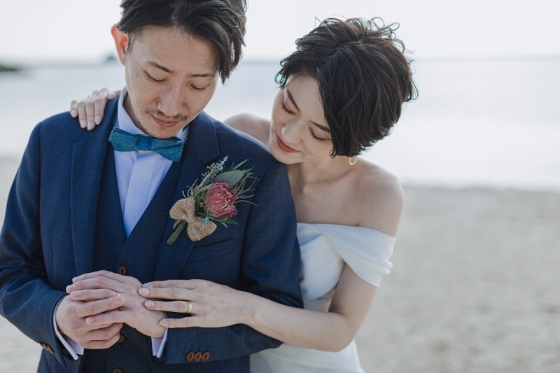 手元が重なる♡