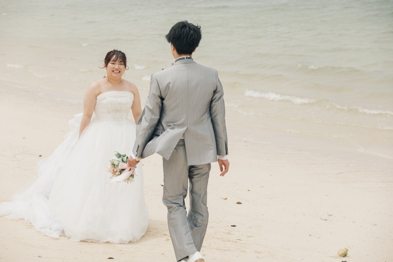 新婦様にプーケを♫