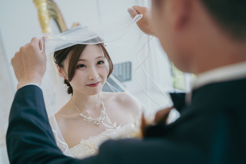 ベールアップシーン