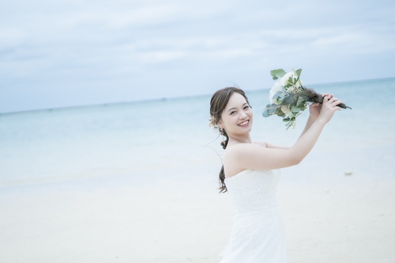 新婦さまソロショット～♡