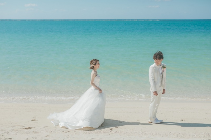 ビーチを散歩しています~☆