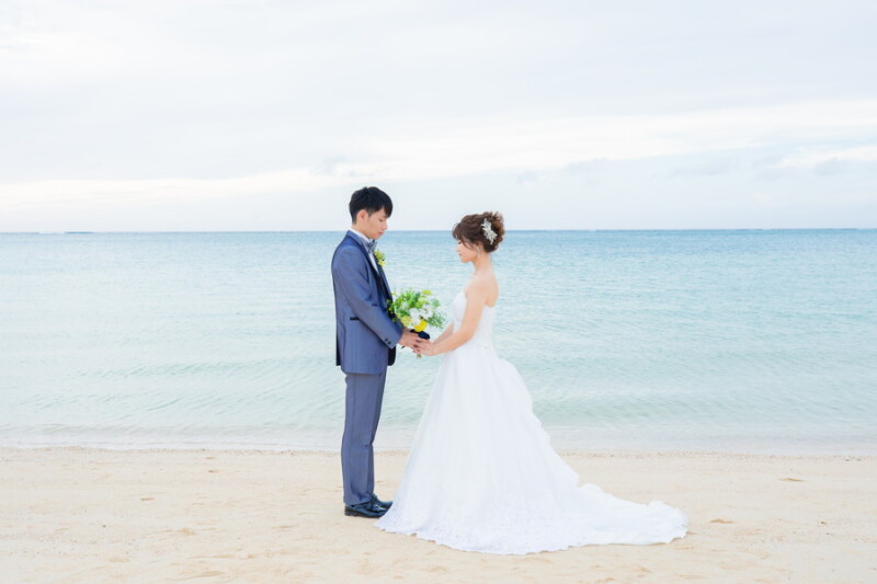 向かい合うお2人♡