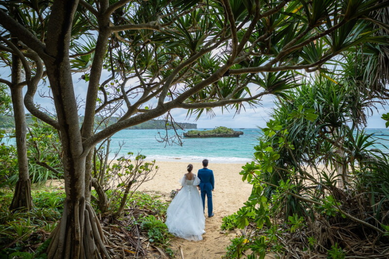 プライベートビーチのような