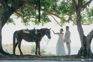 お馬さんとまったり撮影～～♡