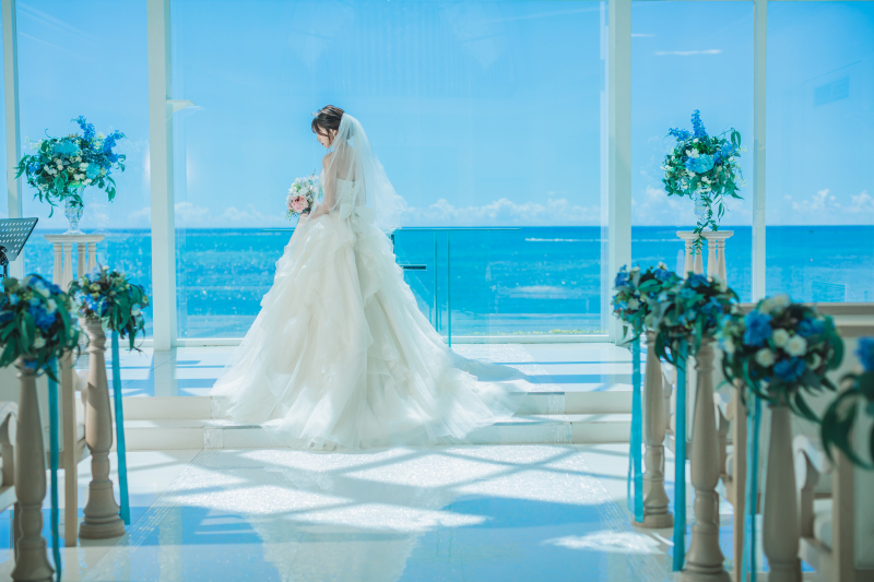 最後は、新婦さまソロショット♡