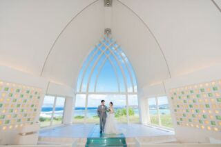 チャペル＠万座の教会＆ビーチ撮影