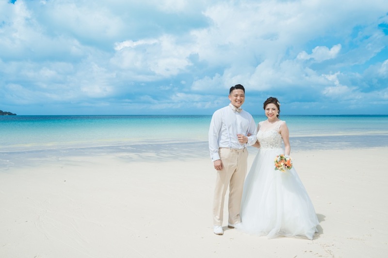 お二人の全身ショットを撮りました~