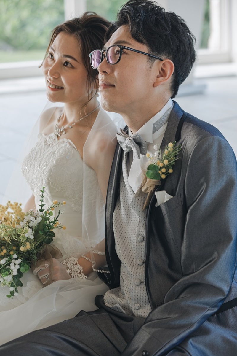 お二人のUP写真を撮りました~!!