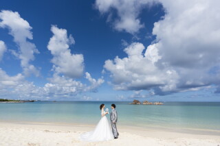 鮮やかなビーチ☆