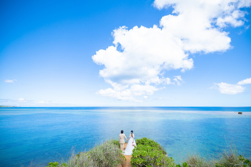 まずは真栄田岬から~!