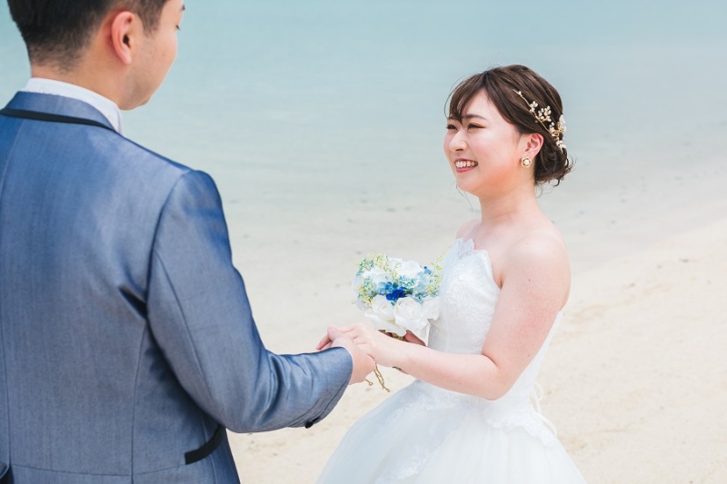 沖縄本島のアラハビーチから撮影スタート♪
