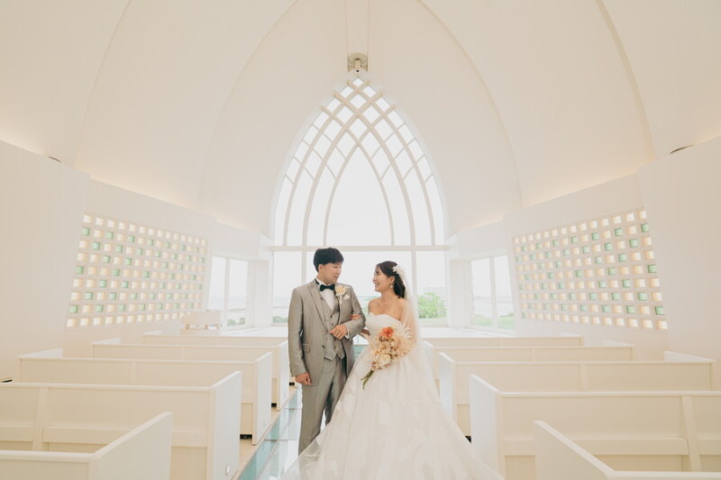 チャペル撮影スタートです☆