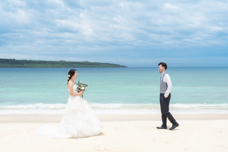 お二人の全身ショットを撮りました~!