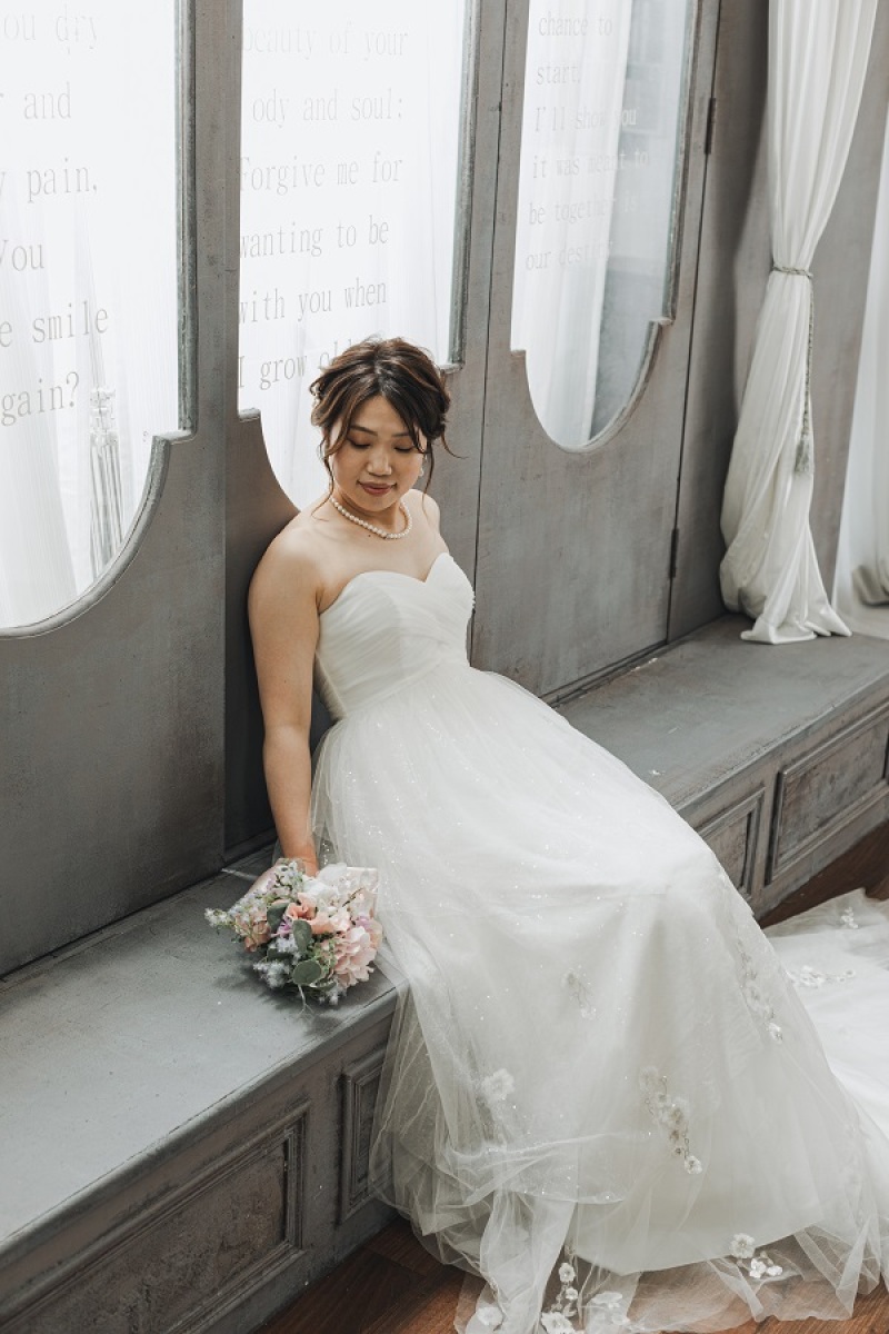 新婦様のソロショットを♡