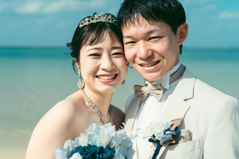 笑顔が素敵なお二人✿