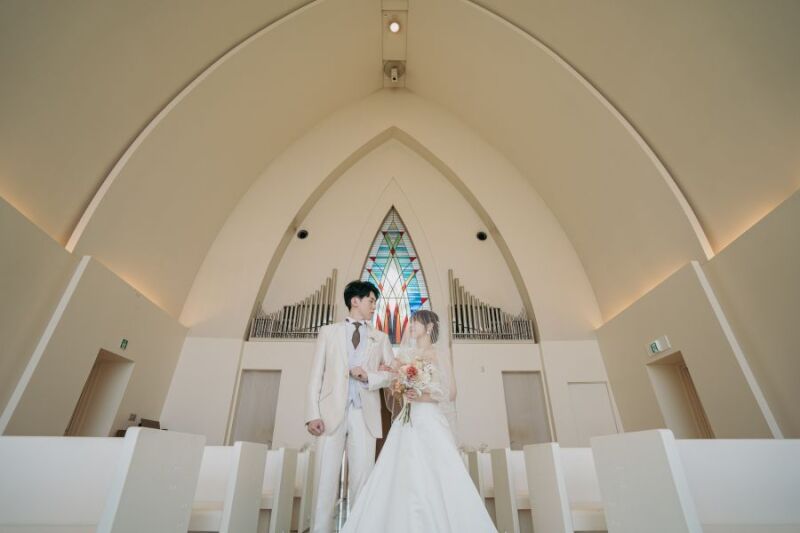 緊張の入場シーン