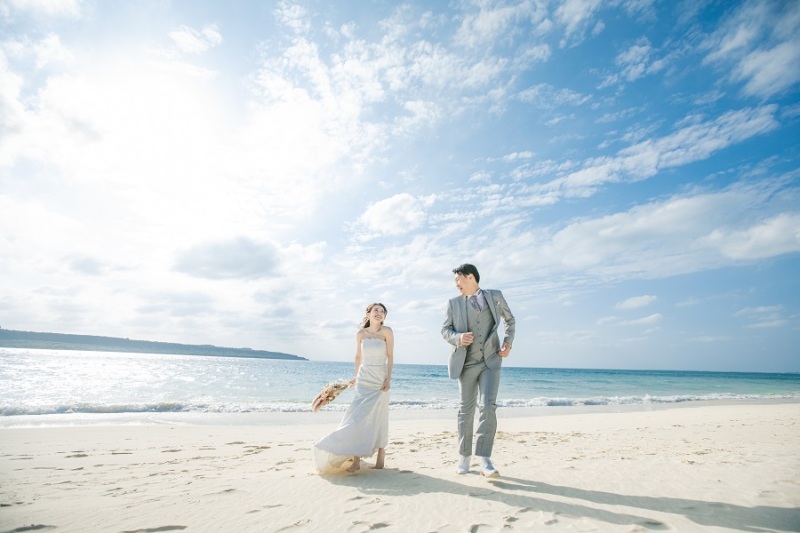 砂浜を走ってみました~♪