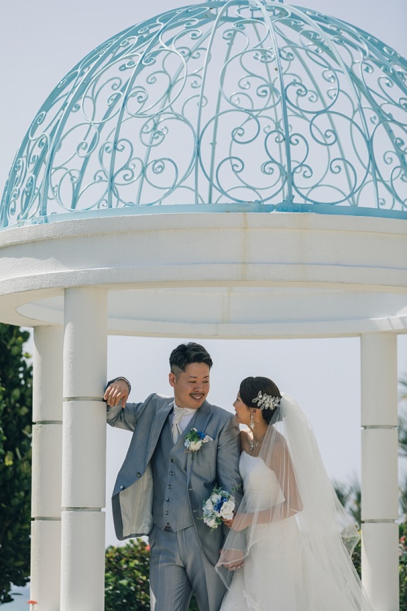 お互いに見つめ合って頂いております♡