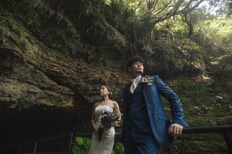 洞窟の付近で撮ってみました~!!