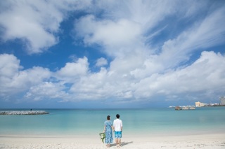 【沖縄本島】カジュアルビーチフォトプラン