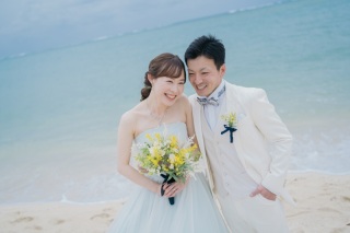 *ウエディングドレス＆カラードレスを着てフォトウエディング*