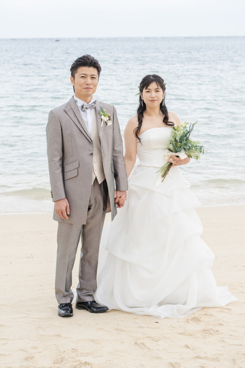 ビーチ撮影スタート