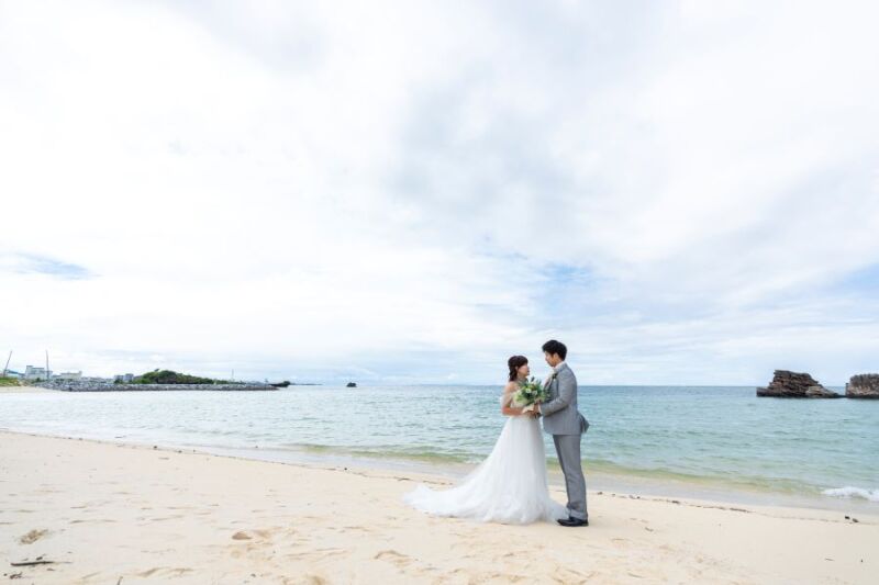 照れながらも見つめ合う♡