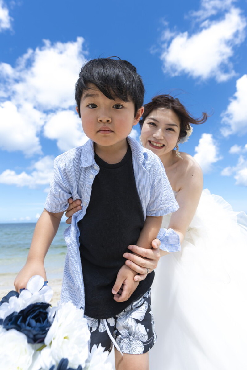 ママと2人で♪