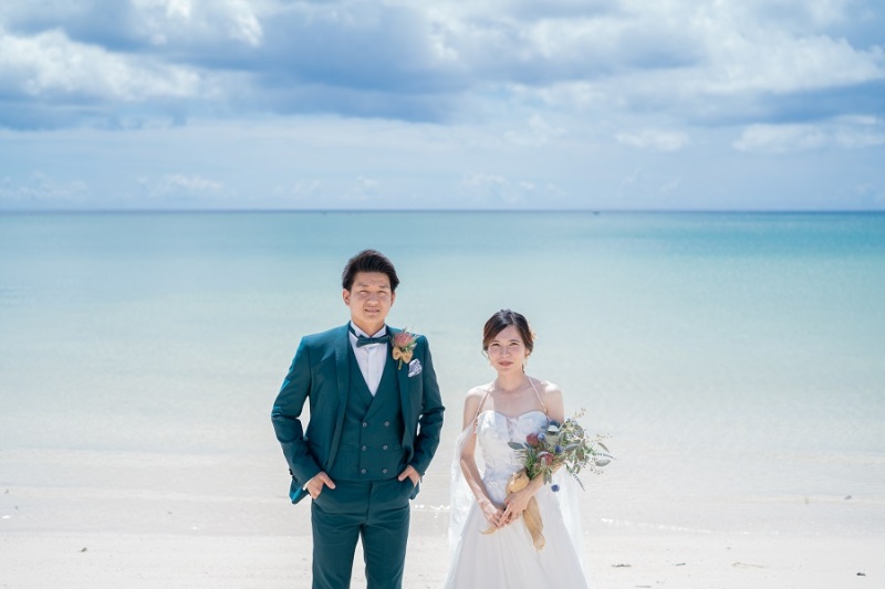 続いて、ビーチでのお写真をご紹介します~!