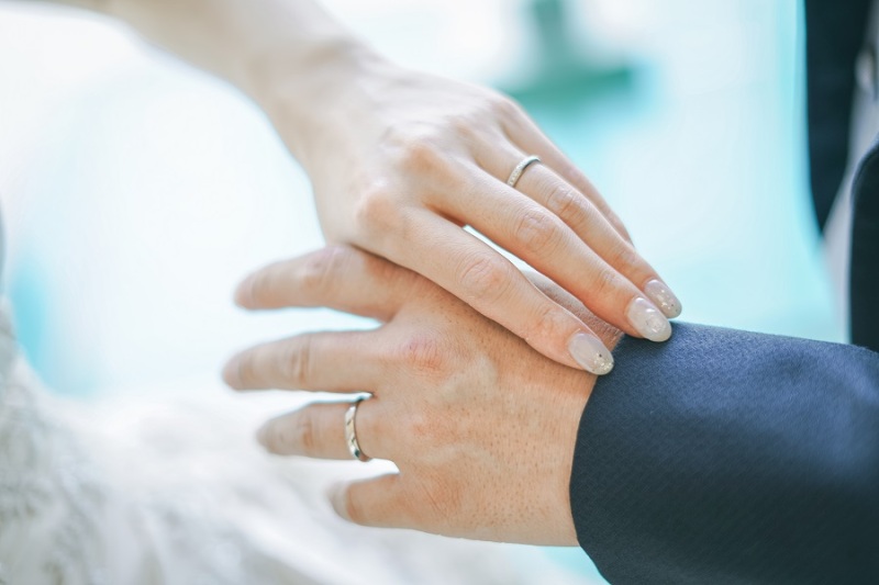 結婚指輪を撮ってみました~!!