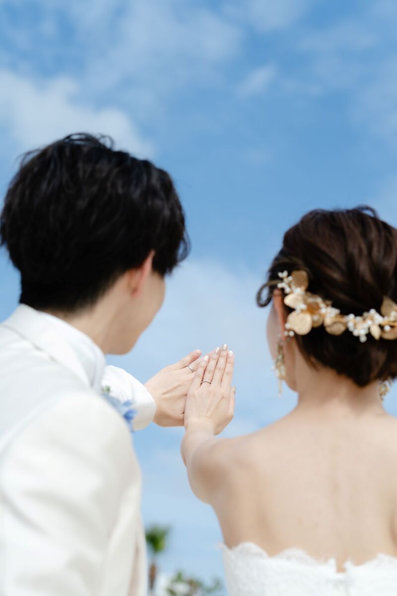空に向かって～