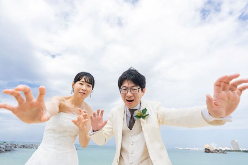 シーサーポーズ♪